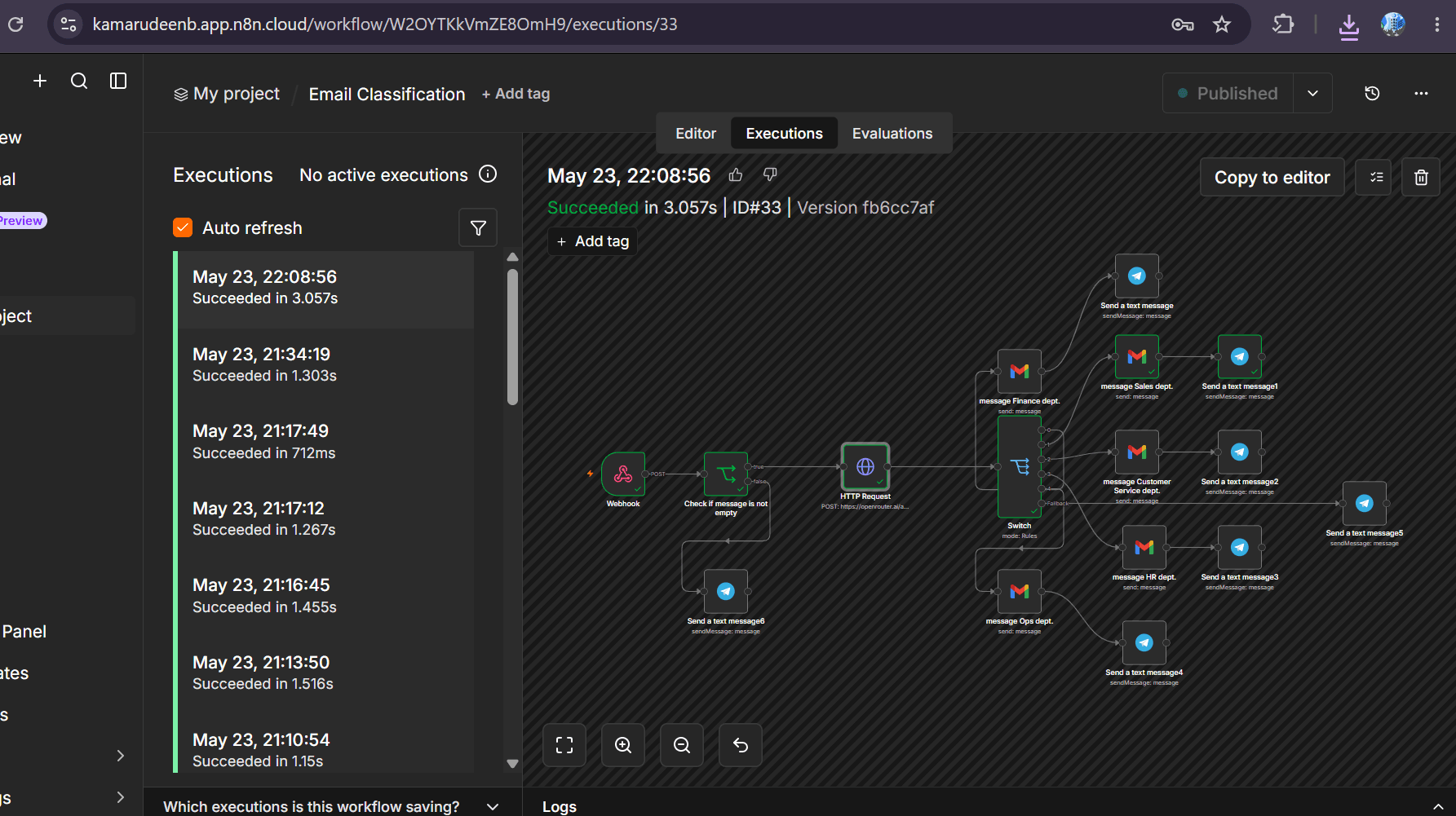 Building an AI-Powered Email Classification System with n8n and OpenRouter cover image 3 of 3